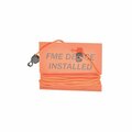 Guardian PURE SAFETY GROUP FME FLAGGING SIGN ORANGE FLG6X5OR